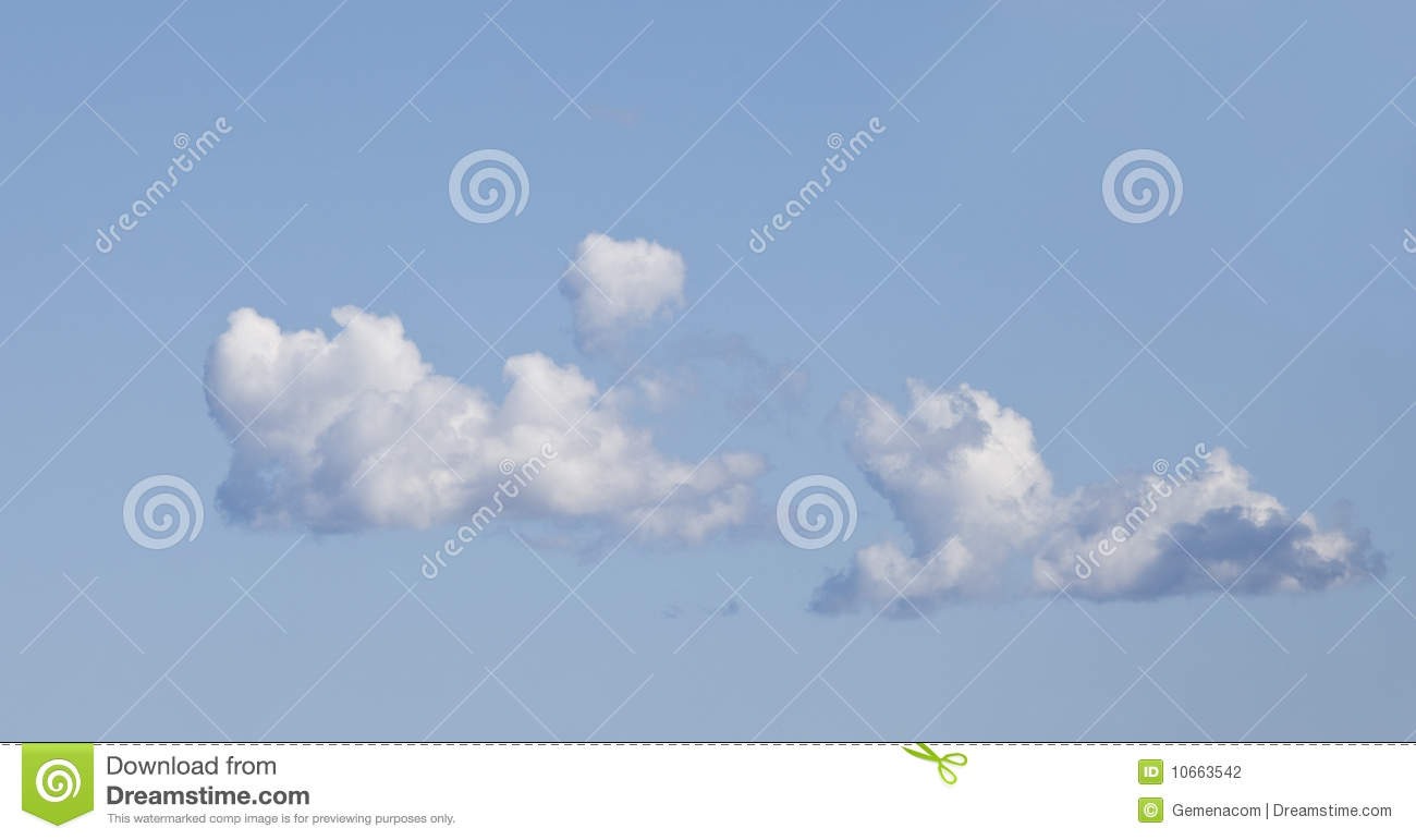 Blue Sky Panorama Stock Photography   Image  10663542