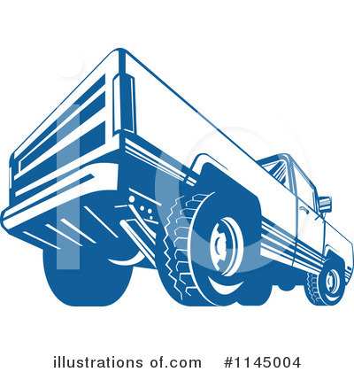 Pickup Truck Clipart  1145004 By Patrimonio   Royalty Free  Rf  Stock    