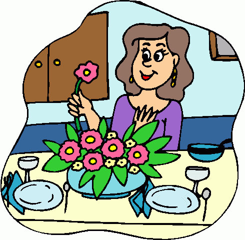 Related Searches For Table Setting Clipart