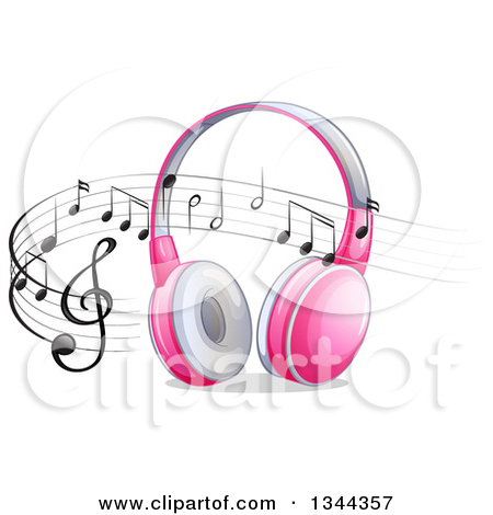 Royalty Free  Rf  Clipart Illustration Of Blue 3d Headphones   Version
