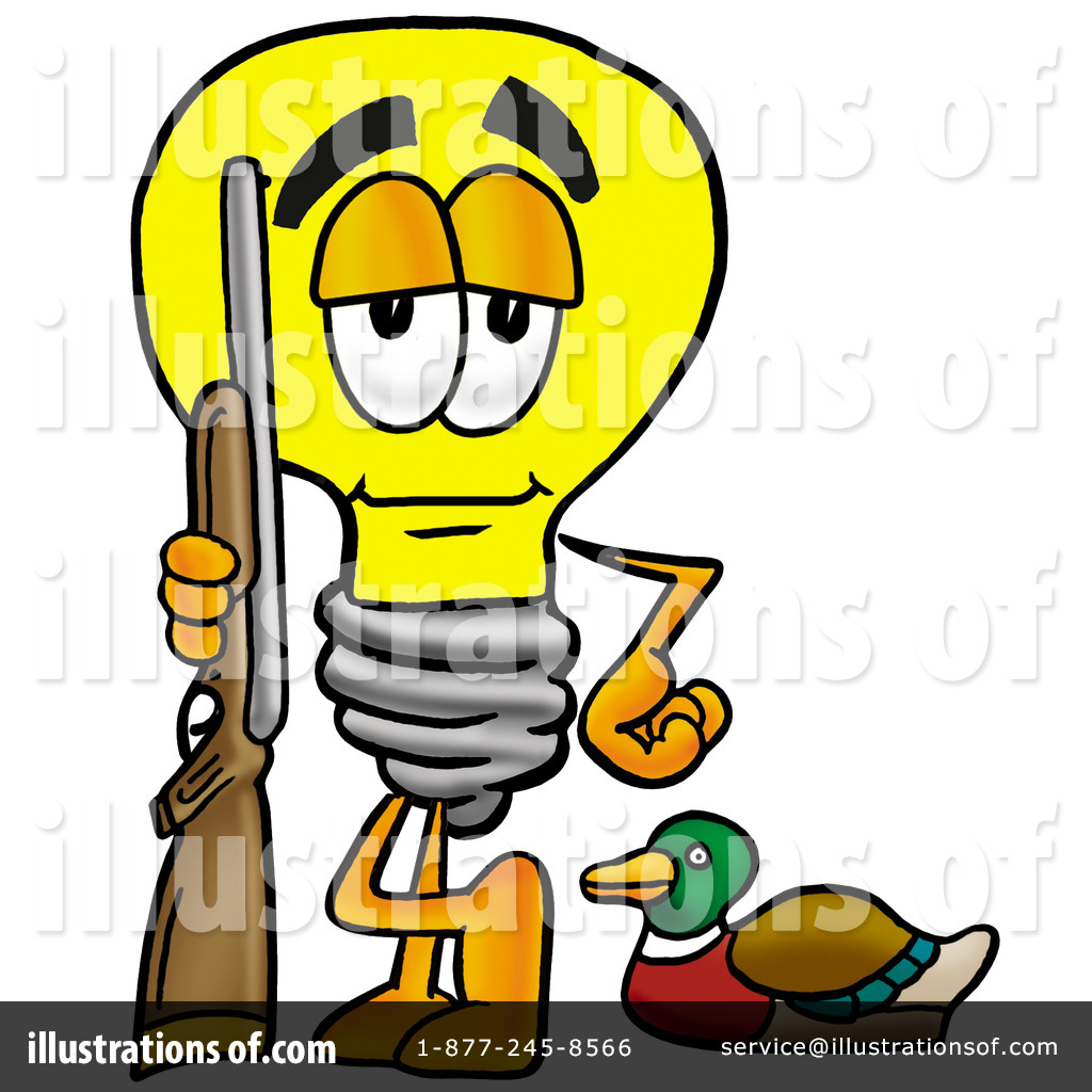 Royalty Free  Rf  Light Bulb Clipart Illustration By Toons4biz   Stock