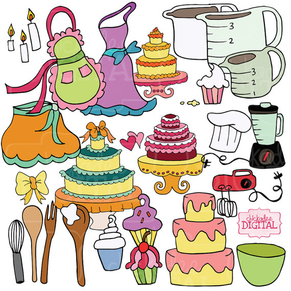 Cupcake Clipart Birthday Cake Clip Art Printable Cake Clipart Apron