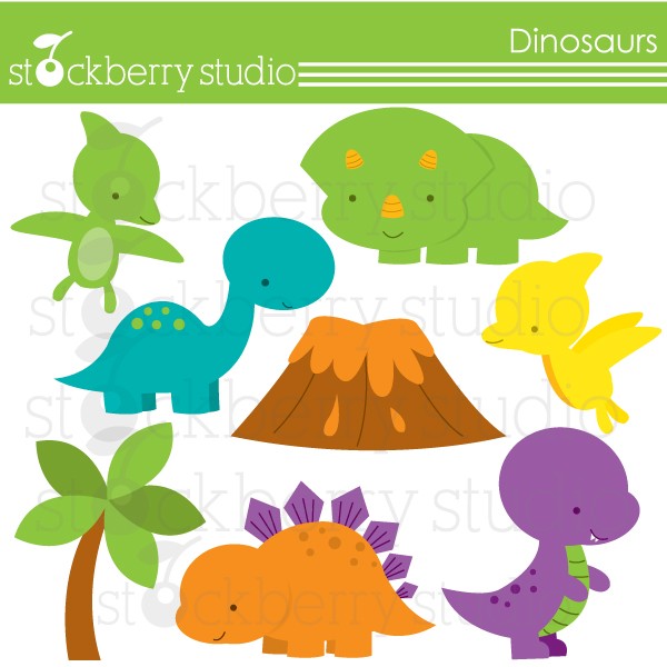 Dinosaurs Personal And Commecial Use By Stockberrystudio On Etsy