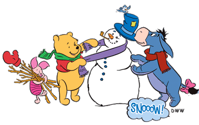 Disney Winter Character Clipart