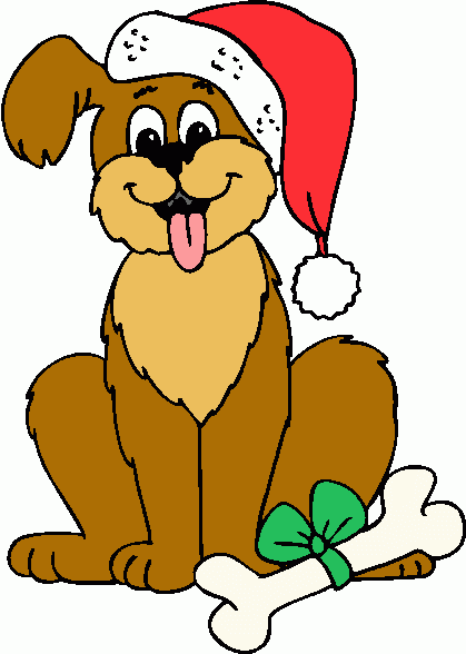 Dog In Santa Hat Clipart Clipart   Dog In Santa Hat Clipart Clip Art