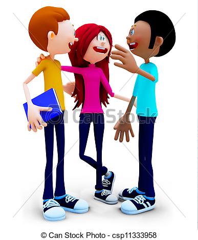 Group Of Friends Talking Clipart   Clipart Panda   Free Clipart Images