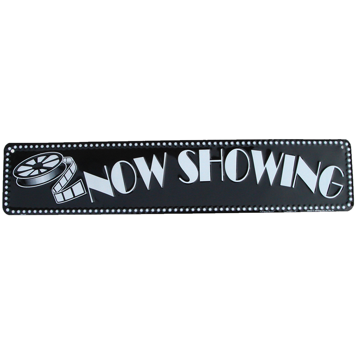 Now Showing   Movie Home Theater Tin Sign Or Wall Plaque Banner
