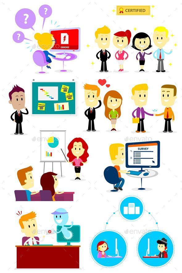 Office People Clipart 2   People Characters