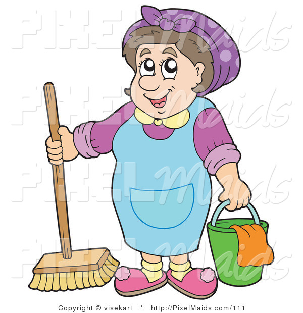 Photos Of House Cleaning Lady Clipart