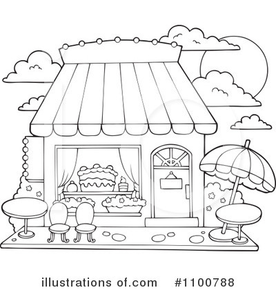 Royalty Free  Rf  Candy Shop Clipart Illustration By Visekart   Stock