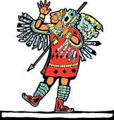 Aztec Warrior Stock Photo Images  445 Aztec Warrior Royalty Free