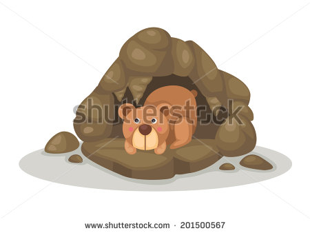 Bear Cave Clipart Pictures