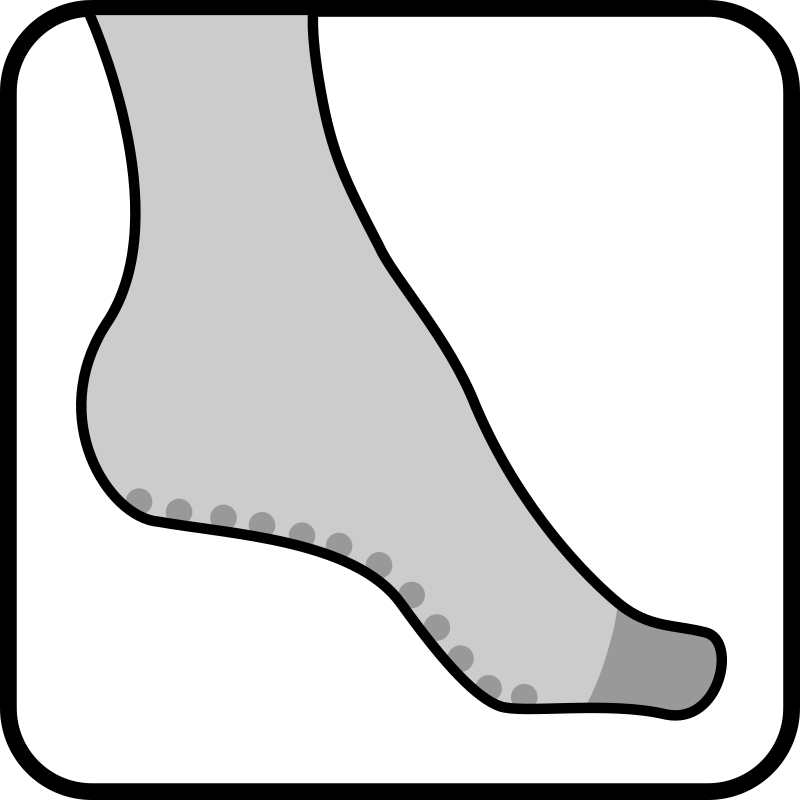Clipart   Architetto   Pantyhose Foot 1