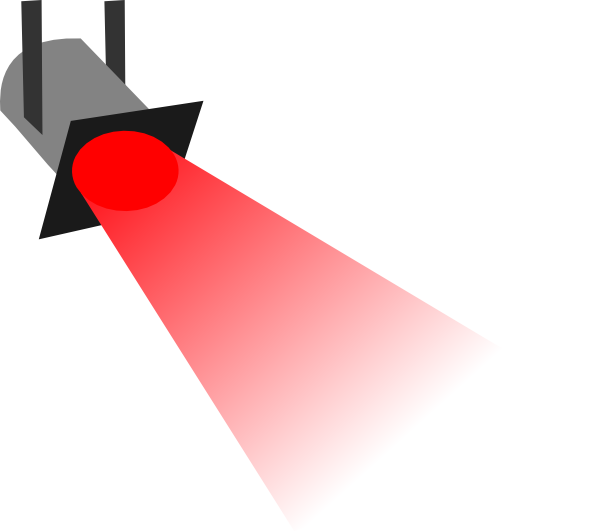 Disco Light Red Clip Art At Clker Com   Vector Clip Art Online    