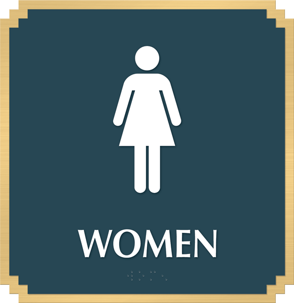 Ladies Restroom Sign   Clipart Best