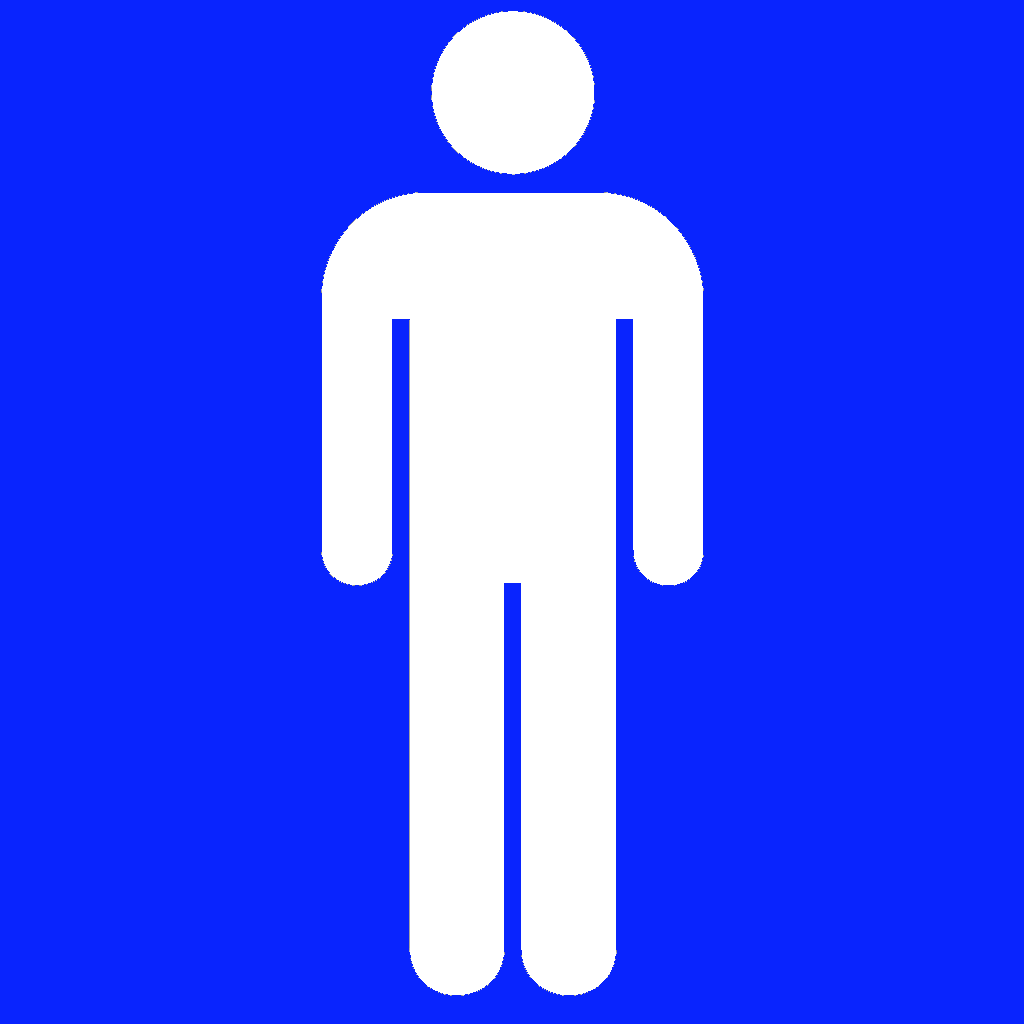 Male Restroom Sign   Clipart Best