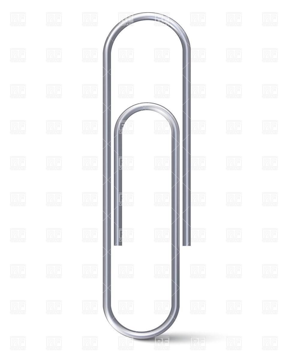 Paper Clip Objects Download Royalty Free Vector Clip Art  Eps 