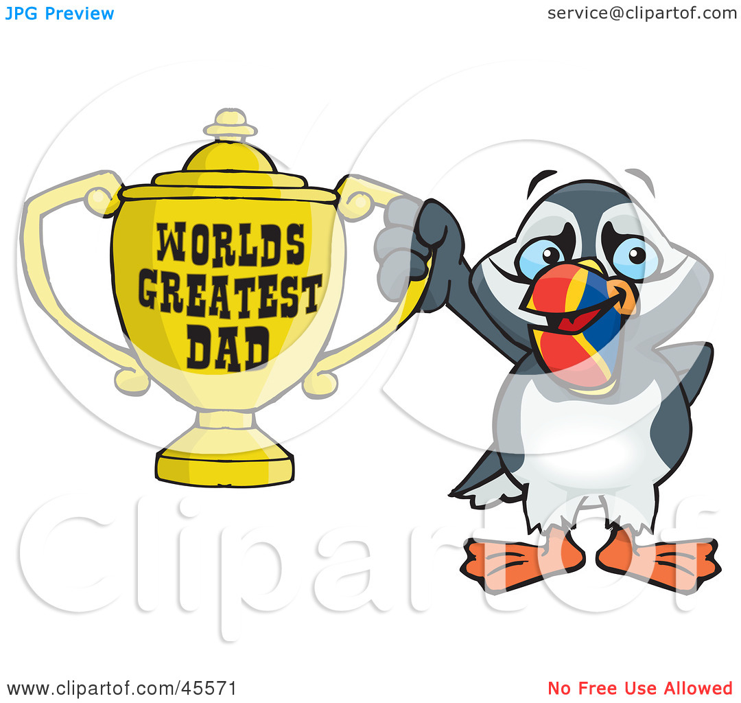 Royalty Free  Rf  Clipart Illustration Of A Puffin Bird Character