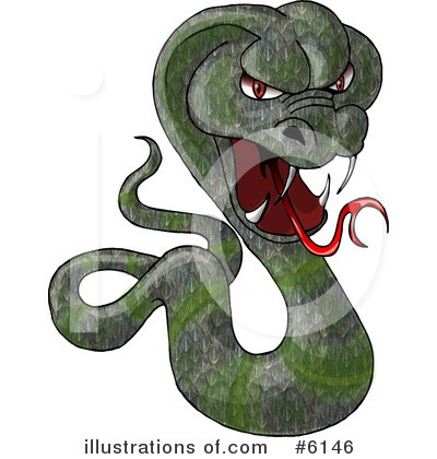 Royalty Free  Rf  Snake Clipart Illustration By Djart   Stock Sample