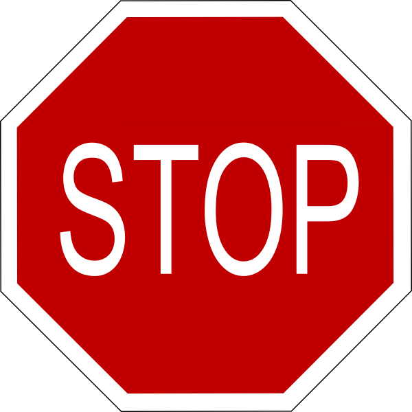 Stop Sign 1 Clip Art At Clker Com   Vector Clip Art Online Royalty