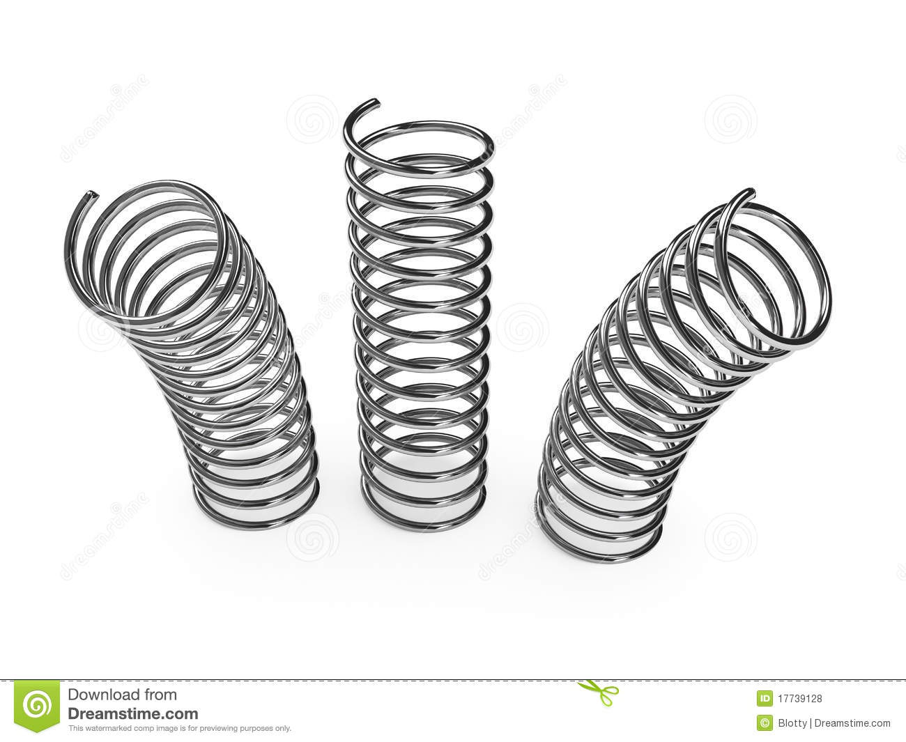 Viewing Gallery For   Metal Spring Clip Art