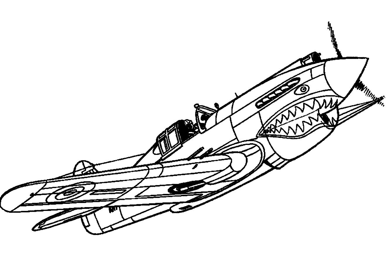 Airplane Coloring Pages   Clipart Panda   Free Clipart Images