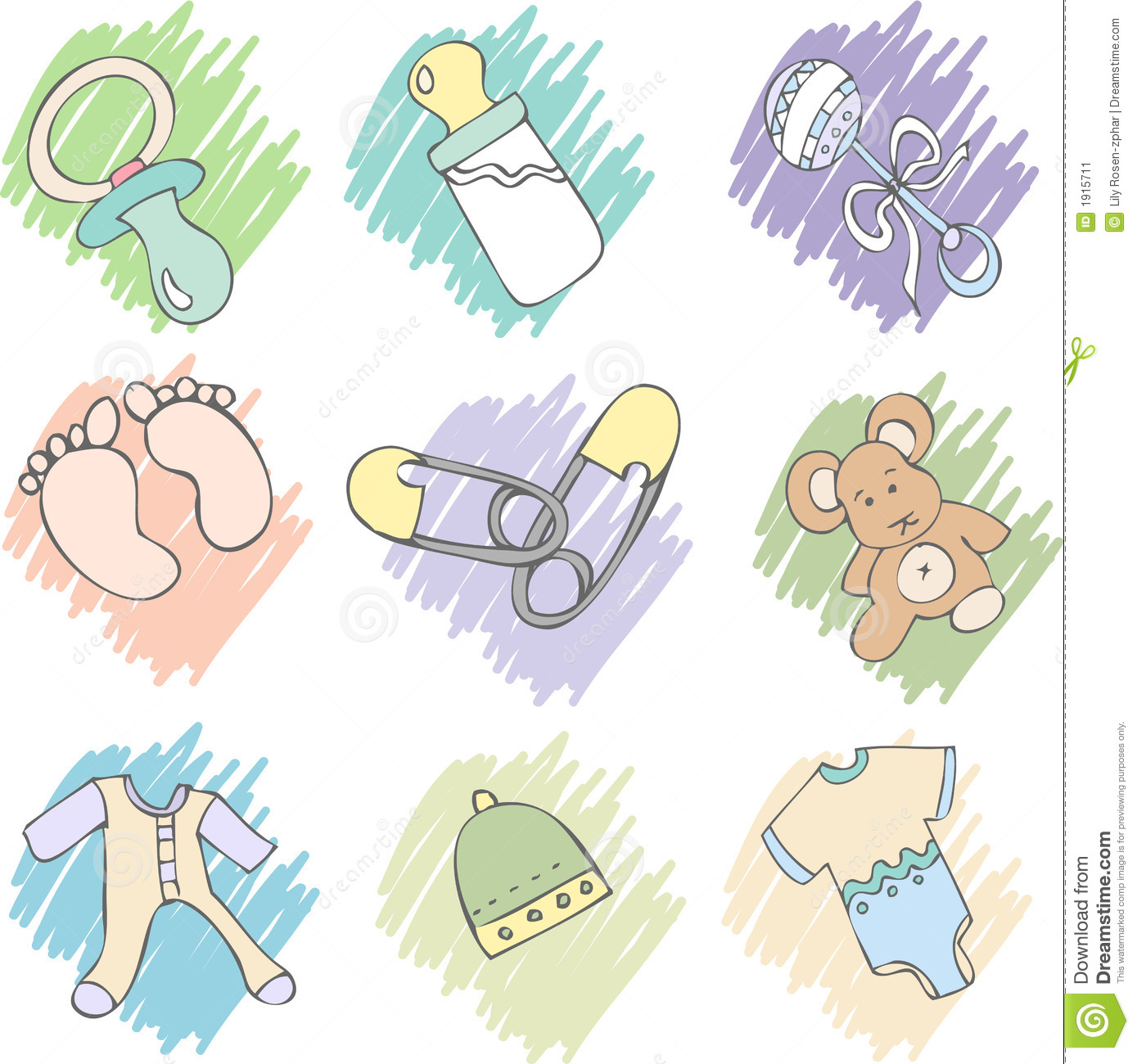 Baby Items Stock Image   Image  1915711