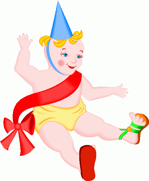 Baby New Year 9 Clipart   Baby New Year 9 Clip Art