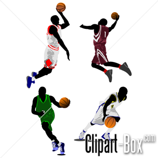 Basketball Player Dunking Clipart   Clipart Panda Free Clipart    
