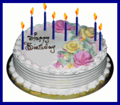 Candles Birthday Cake Graphics Code   Animated Candles Birthday Cake