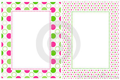Clip Art Item 4 Green Vector Frames Item 4 Polka Dot Border Clip Art