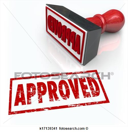 Clipart   Approved Rubber Stamp Accepted Approval Result  Fotosearch    