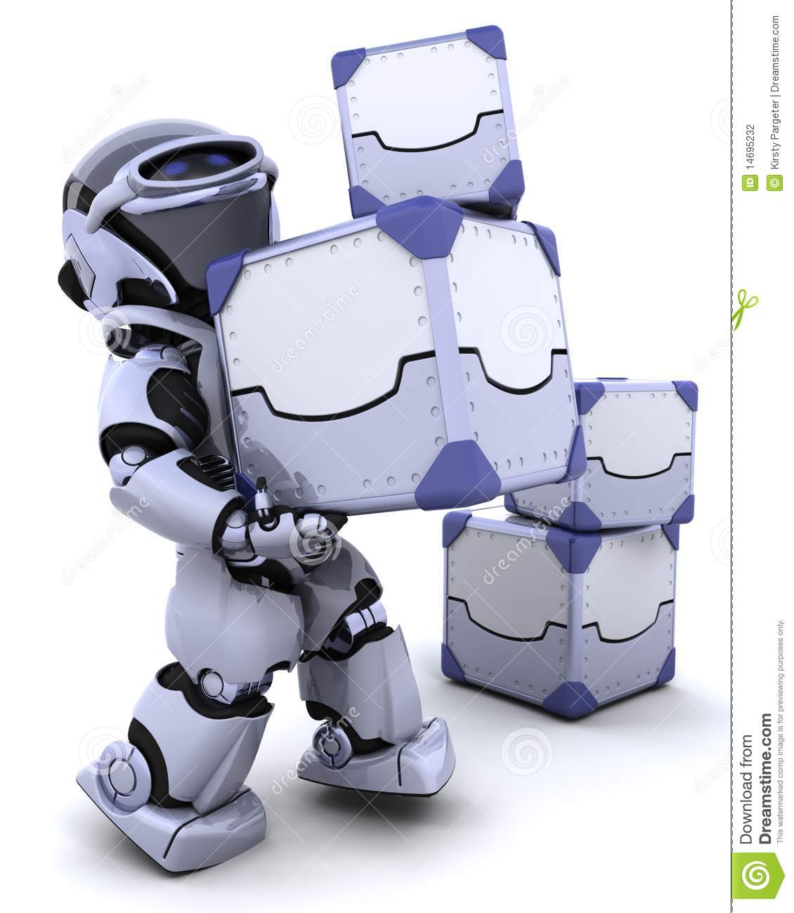 Cute Box Person   Bomrobot