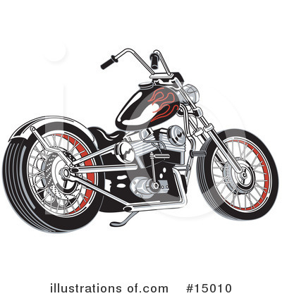 Harley Motorcycle Clip Art  Rf  Motorcycle Clipart