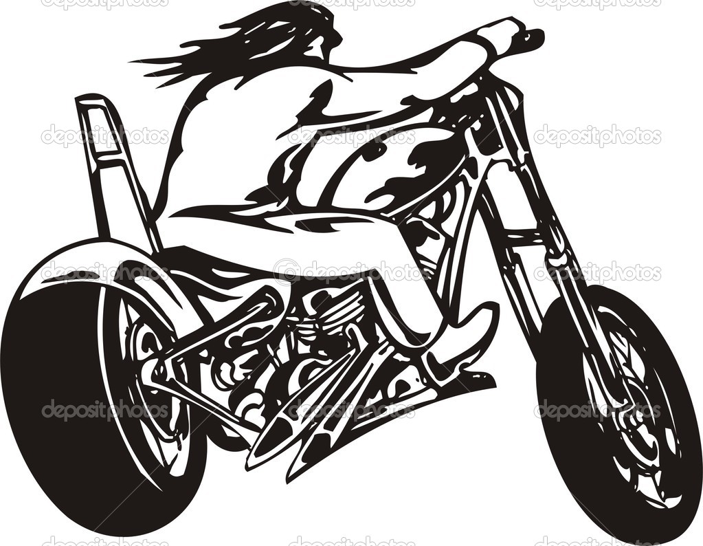 Harley Motorcycle Clipart Harley Davidson Motorcycle Free Clipart    