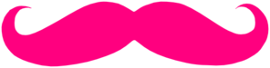 Hot Pink Mustache Clip Art At Clker Com   Vector Clip Art Online