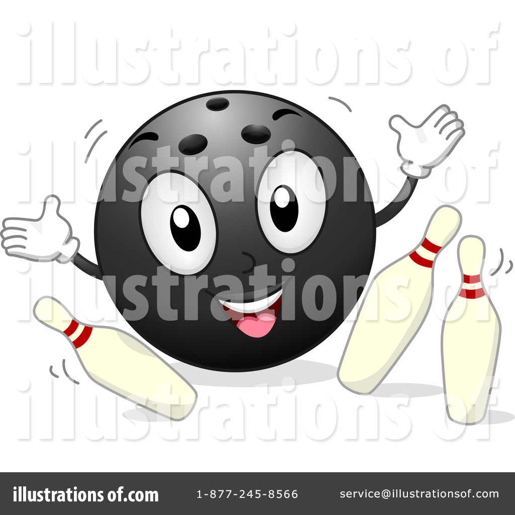Royalty Free  Rf  Bowling Ball Clipart Illustration  1097324 By Bnp