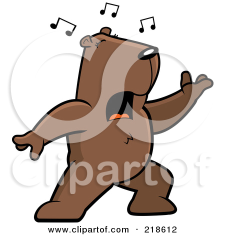 Royalty Free  Rf  Clipart Illustration Of A Cute Black Girl Singing