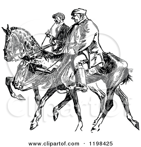 Royalty Free  Rf  Horseback Riding Clipart   Illustrations  1