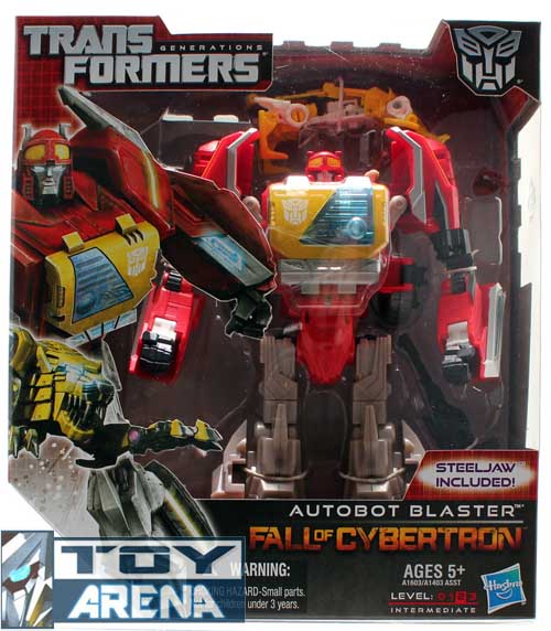 Transformers Generations Fall Of Cybertron 004 Blaster Voyager Class