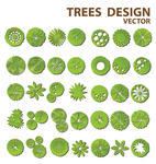Trees Top View For Landscape Design Trees Top View For