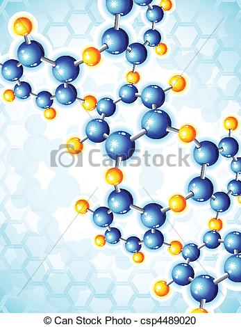 Vector   Molecule   Stock Illustration Royalty Free Illustrations