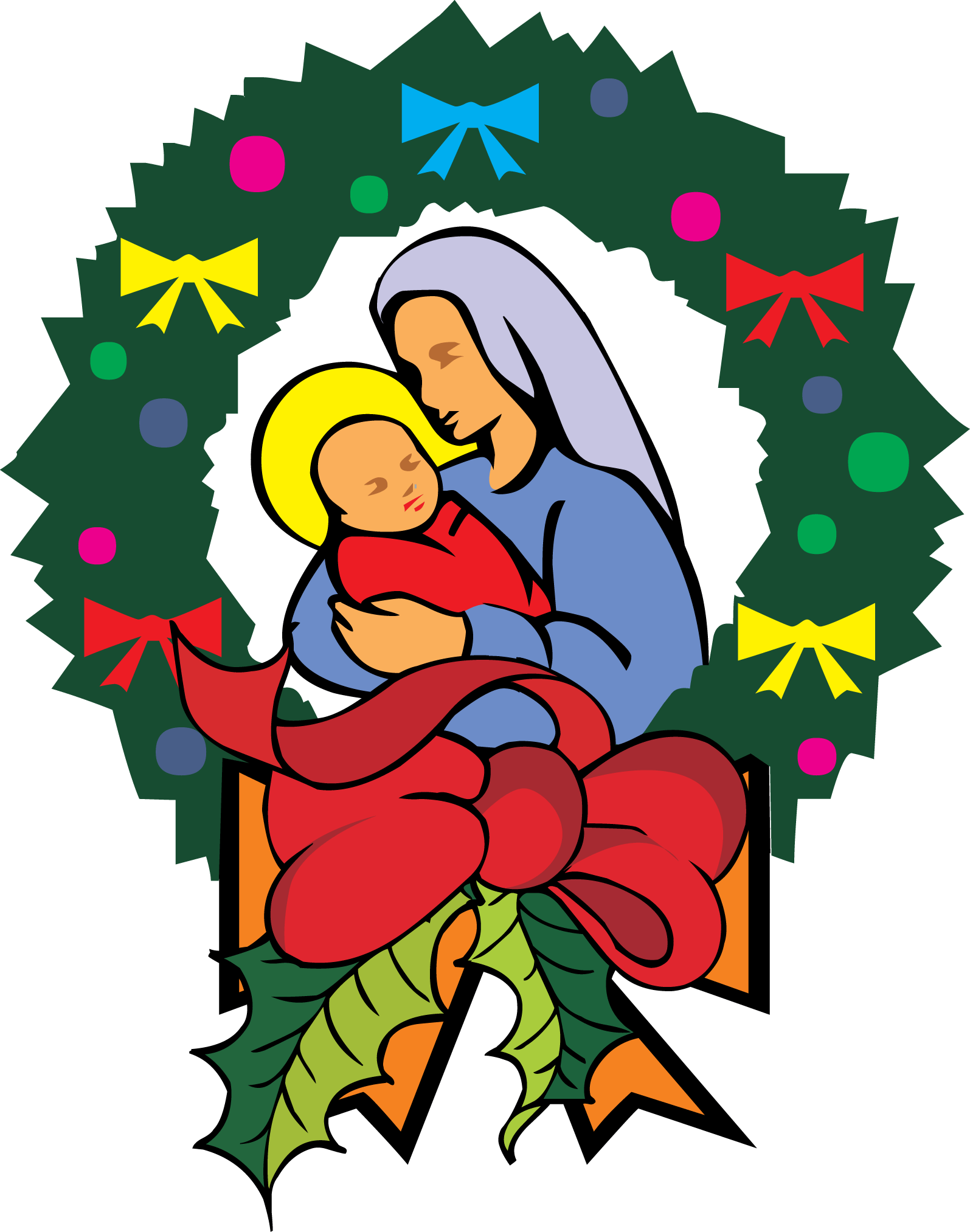 Baby Jesus Christmas Clip Art