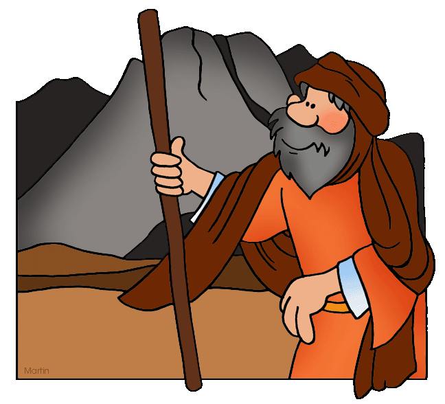 Bible Moses Wilderness Clip Art Free