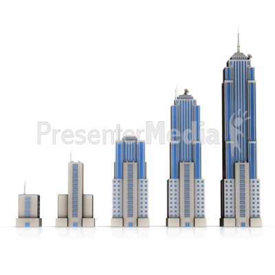 Business Building Bar Growth   Presentation Clipart   Great Clipart