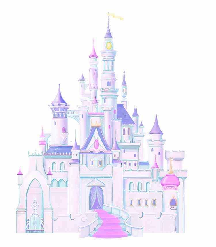 Disney Princess   Princess Castle Peel   Stick Giant Wall Decal