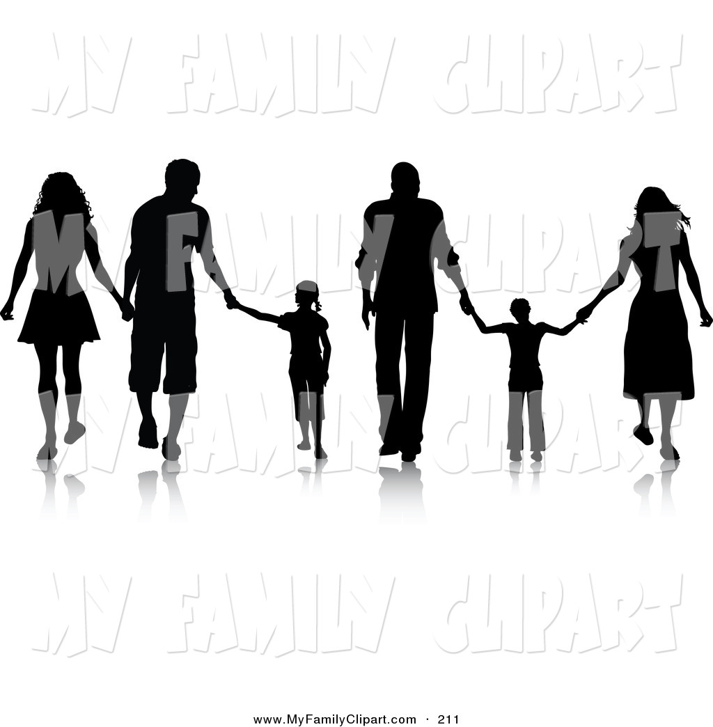 Families Walking And Holding Hands In A Line By Kj Pargeter 211 Jpg