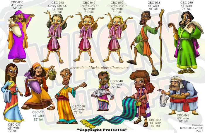 Free Biblical Characters Clip Art Bible And