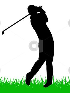 Golf Silhouette Clip Art   Google Search More