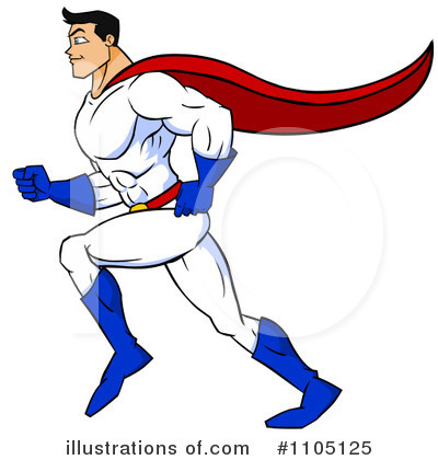 Hero Clipart Illustration By Cartoon Solutions   Stock Sample  1105125